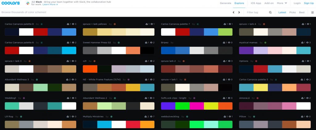 The Only Two Website Color Scheme Generators You Need - Bloggers on the ...