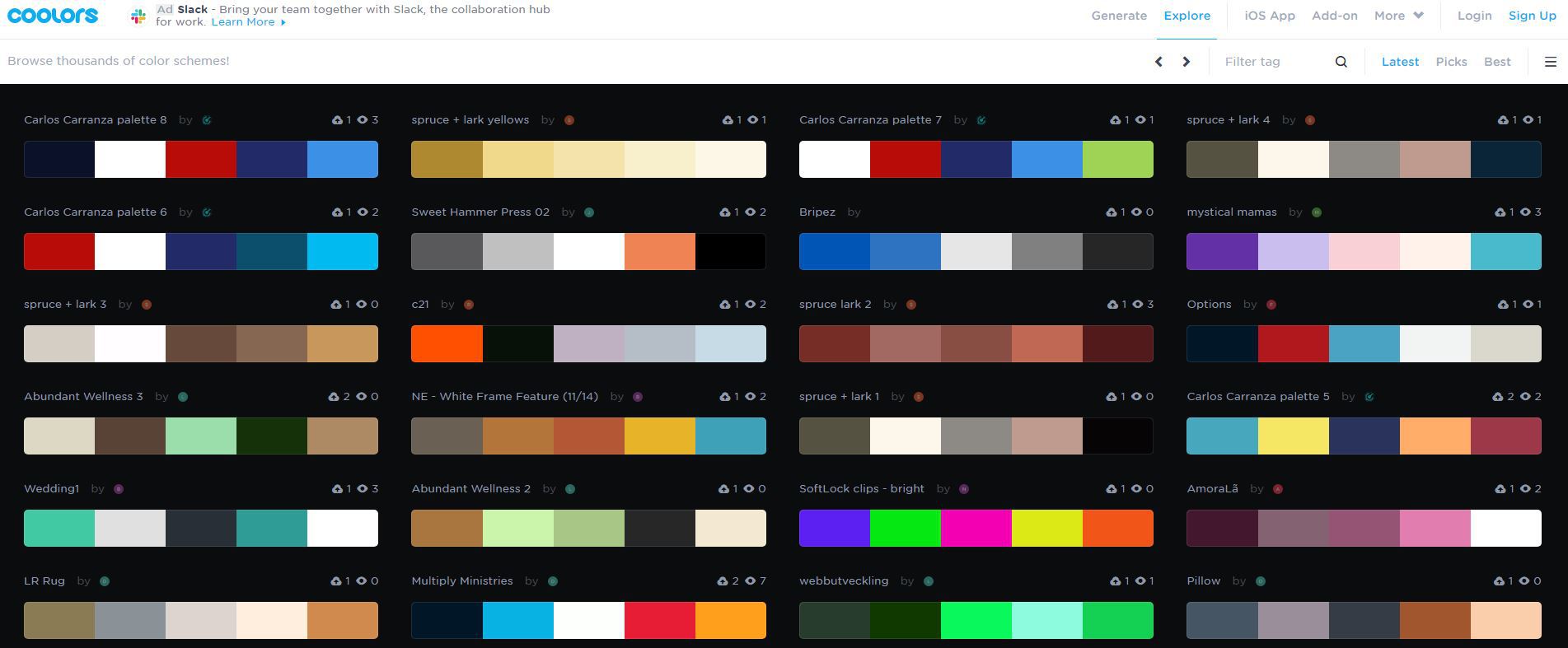 The Only Two Website Color Scheme Generators You Need - Bloggers on the ...