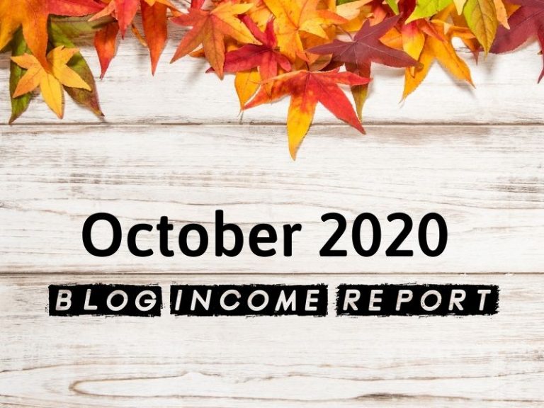 October Blog Income Report – $5,902.13 Earned
